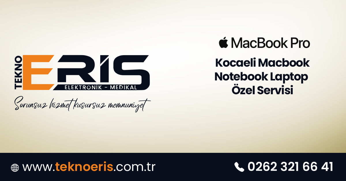 Kocaeli Macbook Notebook Laptop Servisi
