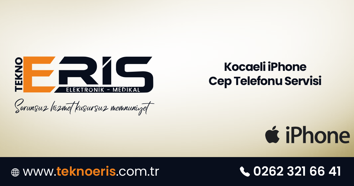 Kocaeli iPhone Cep Telefon Servisi Tamiri